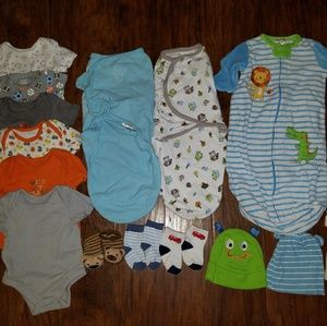 Baby boy newborn bundle
